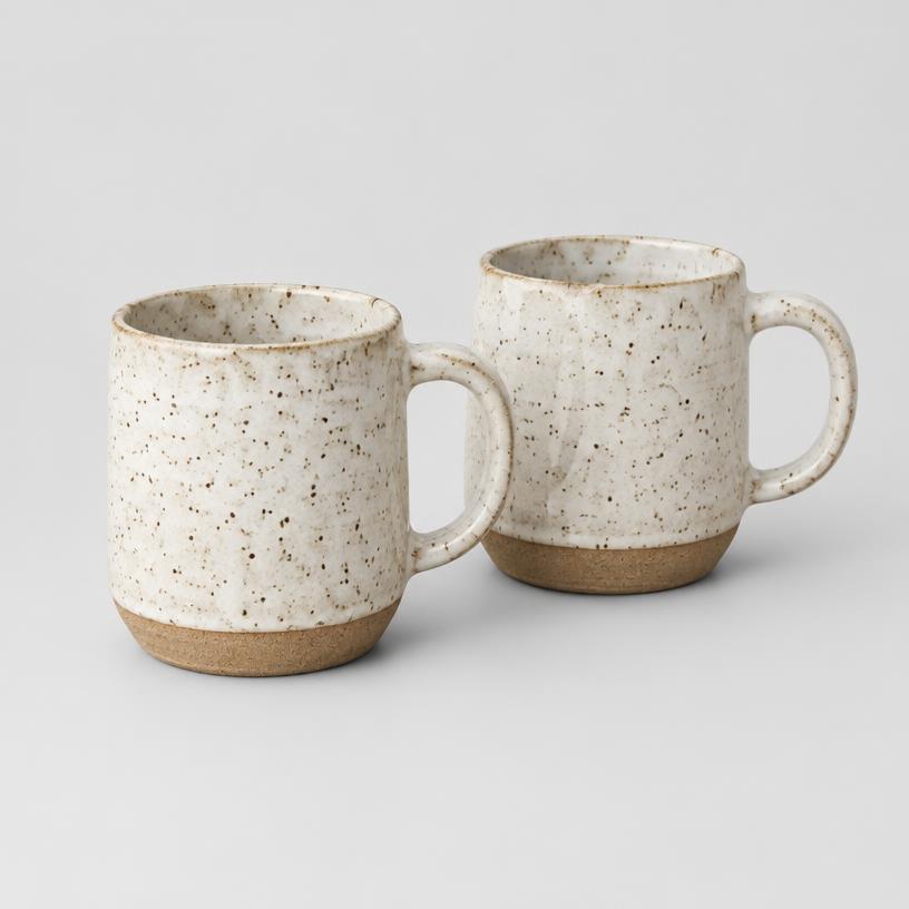 Speckle Ceramic Mug Set (2)